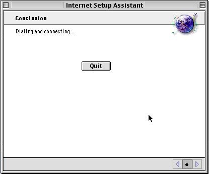 Dialup and Connection status