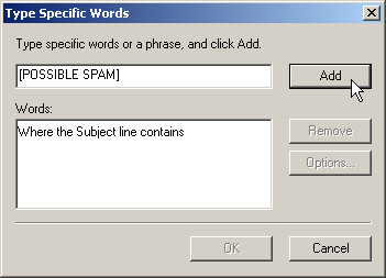 Type Specific Words
