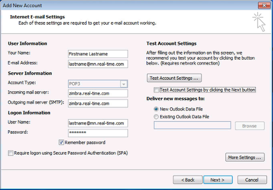 reinstall outlook 2010 on windows 10