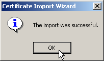 Confirm Import