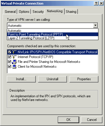 windows vpn config diffie